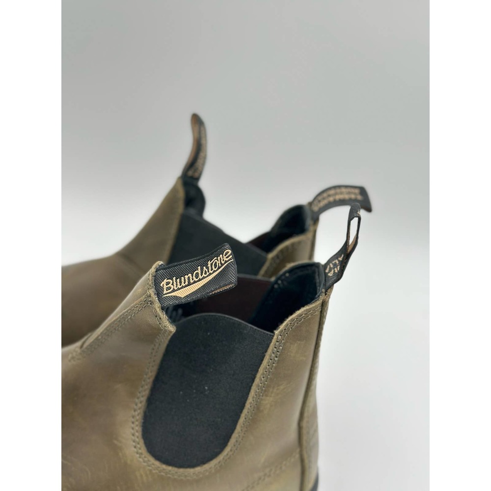 Blundstone 550 Rugged Sole Men's Green Blundstone Chelsea Boots US 9.5/ AU 8.5 - Picture 5 of 10